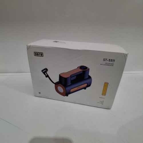5PC SUITU ON-BOARD AIR COMPRESSOR - BLACK / ORANGE (MODEL: ST-5511) image 9