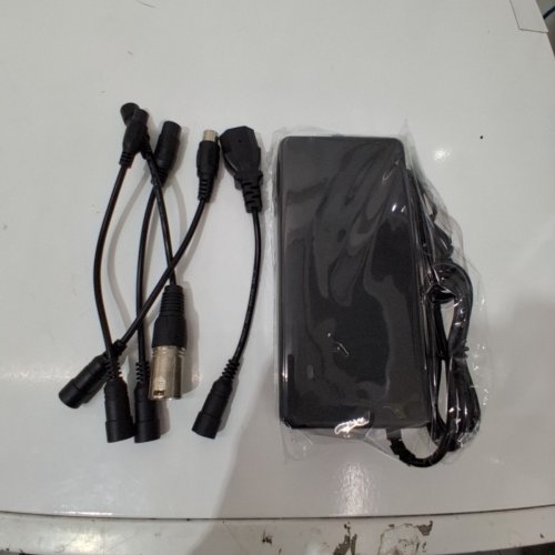 RDIDEAL ELECTRIC BICYCLE EBIKE BATTERY CHARGER, LI-ION BATTERY - 54.6V, 2A - BLACK image 2