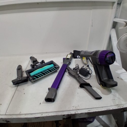 SHARK POWERDETECT CORDLESS STICK VACUUM 70-MINUTE RUNTIME, 21.6 V - PURPLE/GREY (MODEL: IP1251) image 4