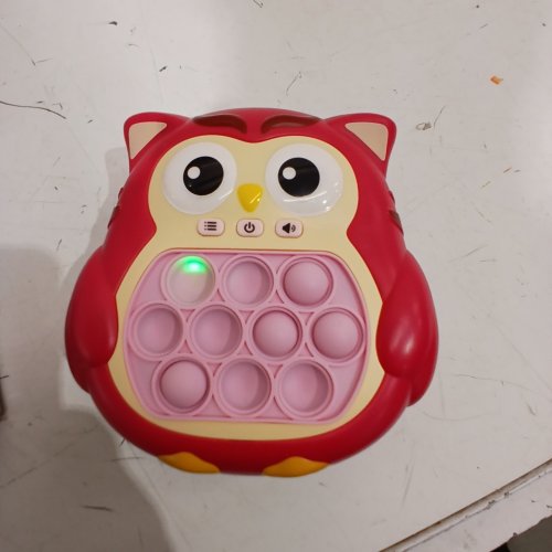 UNBRANDED QUICK OWL PUSH SENSORY POP FIDGET TOY - MAROON image 2