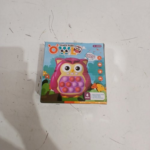 UNBRANDED QUICK OWL PUSH SENSORY POP FIDGET TOY - MAROON image 4