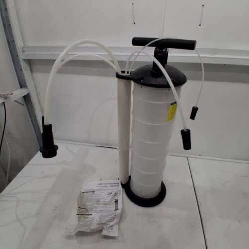 SUPERFASTRACING 7L MANUAL OIL FLUID EXTRACTOR SYPHON - WHITE (MODEL: VPA-OFE-7W) image 2
