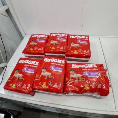 158PK HUGGIES DISNEY LITTLE MOVERS BABY DIAPERS - SIZE 3 - LION KING(16-28LBS) image 2