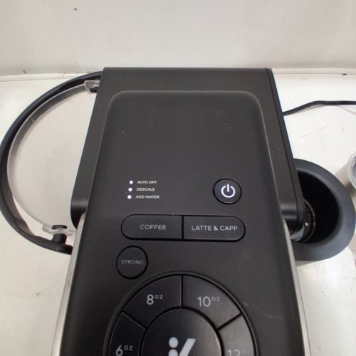 KEURIG K-CAFE SPECIAL EDITION SINGLE SERVE K-CUP POD COFFEE MAKER & MILK FROTHER - SILVER (MODEL: K-CAFE K84) image 3