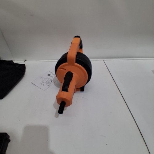 CORDLESS ELECTRIC DRAIN AUGER, AUTO FEED PLUMBING SNAKE - 3/4" - 2" PIPE - ORANGE (model: dl21vys) image 5