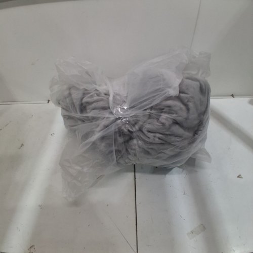 CALVIN KLEIN PLUSH FLEECE BLANKET - 92" × 98" - GREY - (MODEL: 7053557) image 7