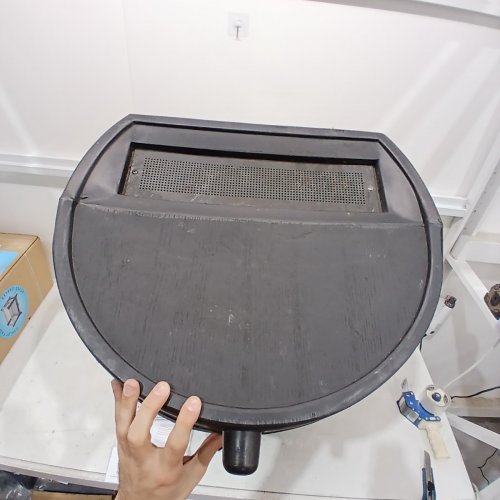 RTS HOME ACCENTS 50 GALLON ECO FLAT BACK RAIN BARREL - BLACK image 4