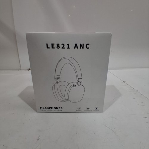 IKT ACTIVE NOISE CANCELLING HEADPHONES - BLACK (MODEL:LE821 ANC) image 4
