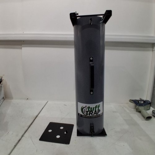 THE SNARE TUFF TRAP LIVE TRAP - 6" X 24" - GREY/BLACK image 2