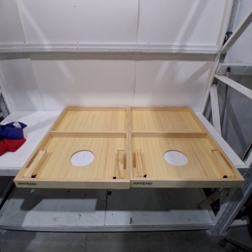 GOSPORTS CORNHOLE SET - 3FT X 2FT - NATURAL WOOD (MODEL: CH-01-WOOD-NATURAL) image 6