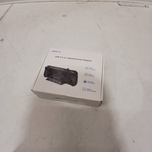JSAUX USB-C 5-IN-1 MULTIFUNCTION ADAPTER - BLACK AND GRAY image 4