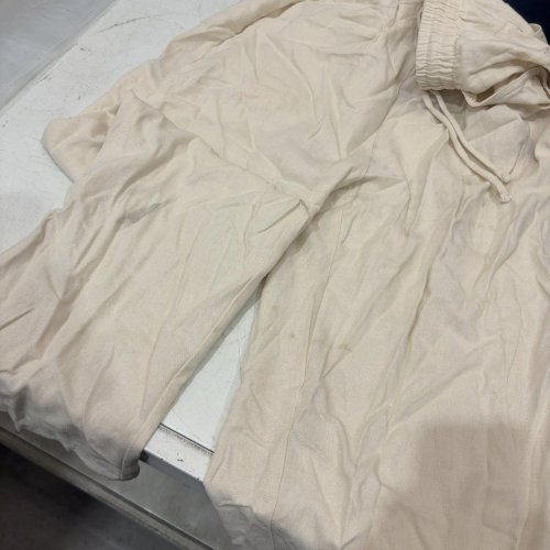 WOMEN'S BANANA REPUBLIC LINEN BLEND PULL ON PANT - SMALL - IVORY (STYLE:1975400) image 2