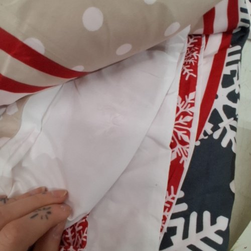 3PC HITIME POLYESTER PRINTED CHRISTMAS DUVET COVER SET - KING image 4