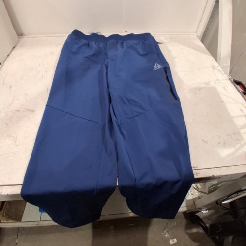 MEN'S REEBOK ASCENT WOVEN ATHLETIC PANTS - MEDIUM - BLUE (MODEL: REM253PA01C006) image 2