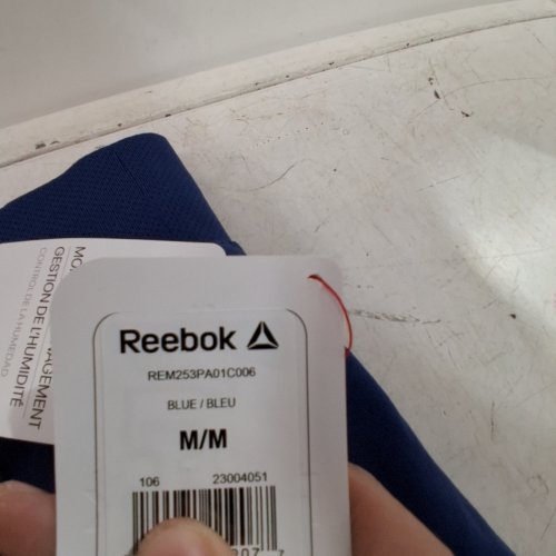MEN'S REEBOK ASCENT WOVEN ATHLETIC PANTS - MEDIUM - BLUE (MODEL: REM253PA01C006) image 3