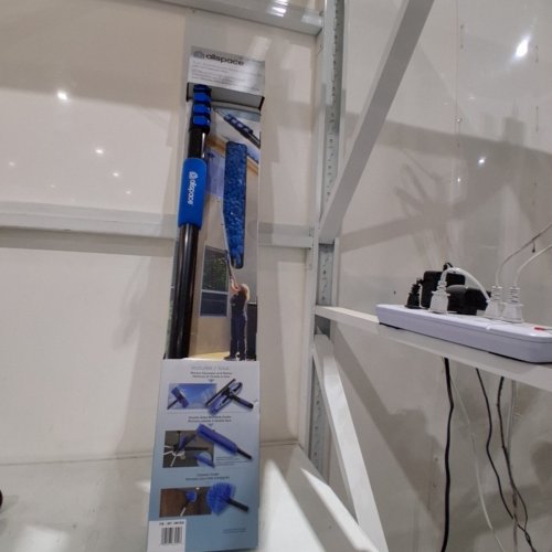 5PC ALLSPACE MULTI-PURPOSE HOME CLEANING KIT - 12FT MAX - BLUE/SILVER (MODEL: 2001859) image 2
