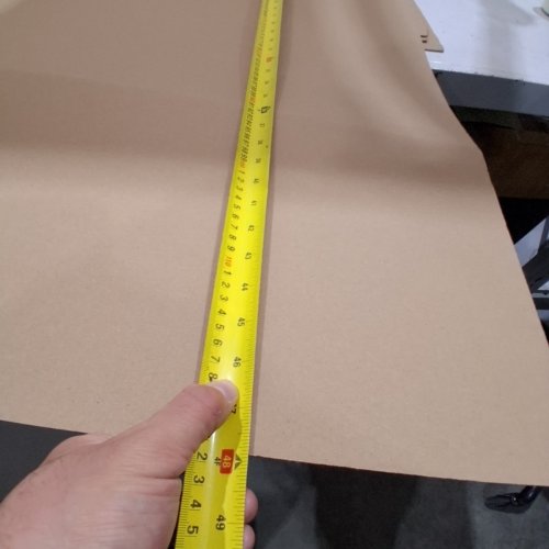4PK READI-BOARD CORRUGATED TRI-FOLD PRESENTATION BOARD - 36" X 48" - BLACK image 2