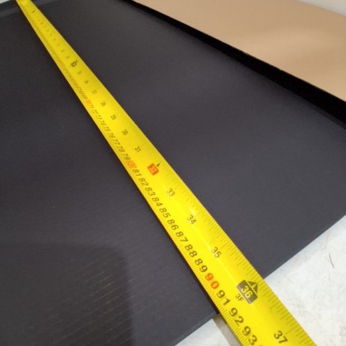 4PK READI-BOARD CORRUGATED TRI-FOLD PRESENTATION BOARD - 36" X 48" - BLACK image 3