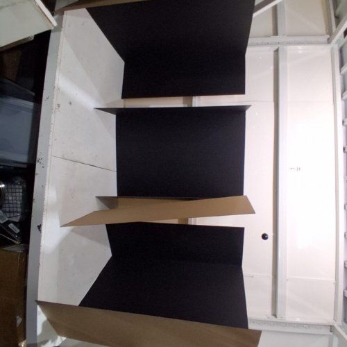 4PK READI-BOARD CORRUGATED TRI-FOLD PRESENTATION BOARD - 36" X 48" - BLACK image 4