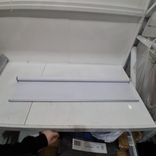 AMAZON BASICS BLACKOUT ROLLER BLIND - 42" X 72" - WHITE image 3