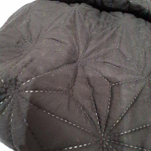 3PC LIGHT WEIGHT QUILT SET - QUEEN - BLACK image 4