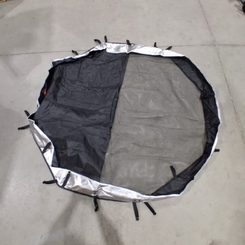 PJYUCIEN DOG PLAYPEN MESH TOP COVER FOR 8 PANEL PLAYPENS- 24"- BLACK image 3