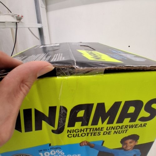 44PK BOY'S NINJAMAS LEAKPROOF DISPOSABLE NIGHTTIME UNDERWEAR - SMALL/MEDIUM (38-70LBS) image 3