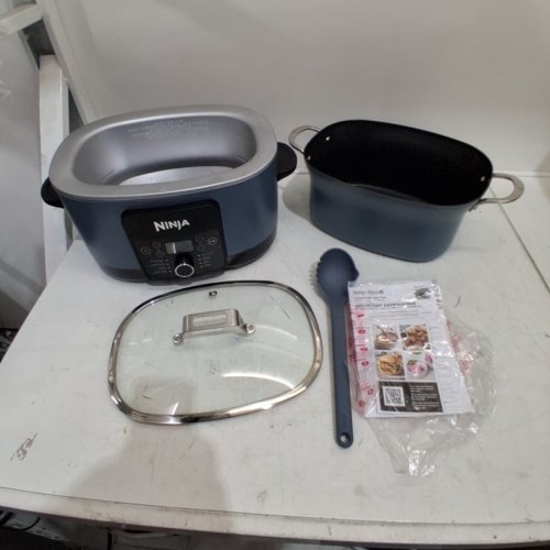 NINJA FOODI POSSIBLECOOKER PRO 8-IN-1 MULTI-COOKER - 8.8QT CAP - SEA SALT GREY (MODEL: MC1001C) image 4