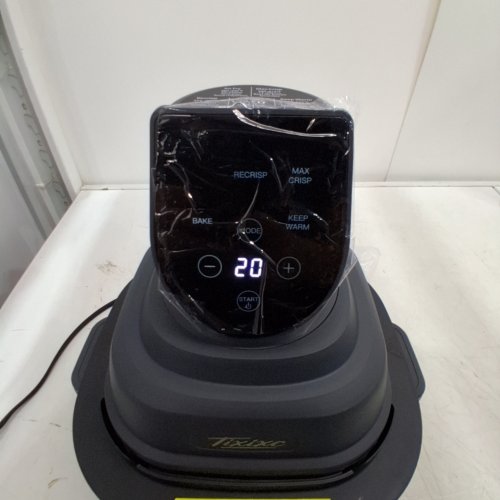 TIXIXC DUAL BASKET AIR FRYER - 120V -1500W - 4QT/ 6CUP - BLACK (MODEL: AF-40) image 2