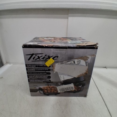 TIXIXC DUAL BASKET AIR FRYER - 120V -1500W - 4QT/ 6CUP - BLACK (MODEL: AF-40) image 7
