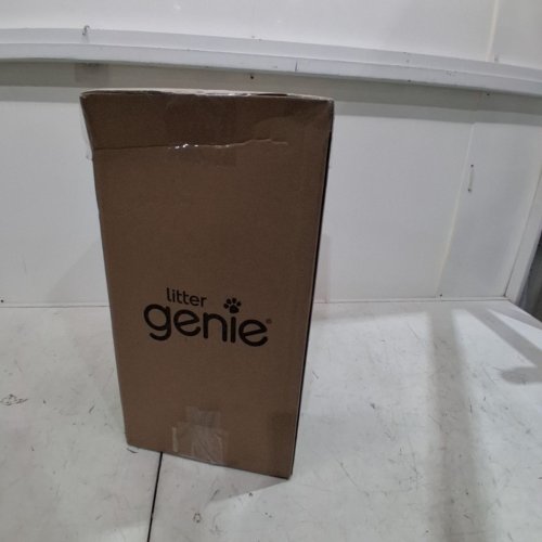 LITTER GENIE PAIL STYLE CAT LITTER WASTE DISPOSAL SYSTEM - WHITE/GREY (MODEL: 00666594210890) image 5