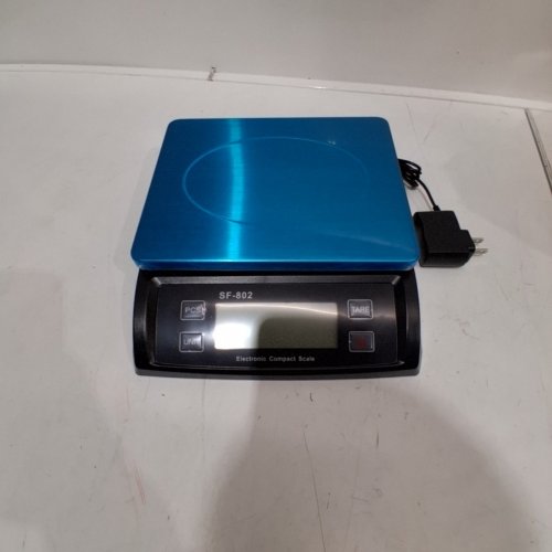 JAQAZNBV KITCHEN SCALE - BLACK/SILVER (MODEL: SF-802) image 3