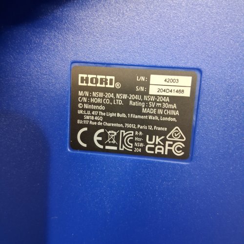 HORI MARIO KART RACING WHEEL PRO MINI WITH PEDALS - 5 V 30MA - RED (MODEL: NSW-204) image 7
