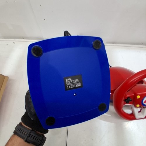 HORI MARIO KART RACING WHEEL PRO MINI WITH PEDALS - 5 V 30MA - RED (MODEL: NSW-204) image 9