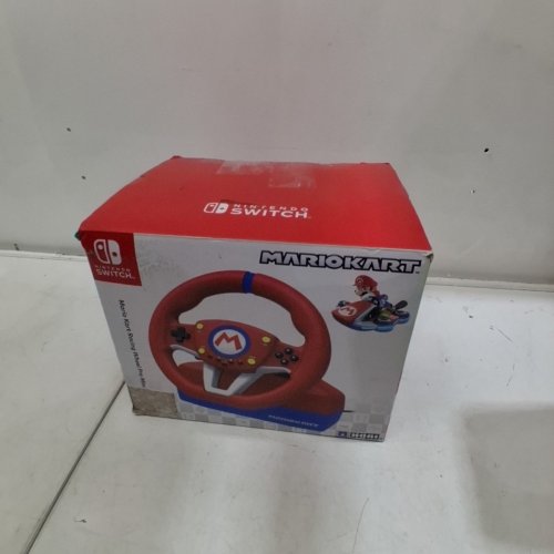 HORI MARIO KART RACING WHEEL PRO MINI WITH PEDALS - 5 V 30MA - RED (MODEL: NSW-204) image 10