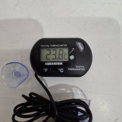 AQUARIUM DIGITAL THERMOMETER - BLACK (STYLE: TM-KIT) image 2