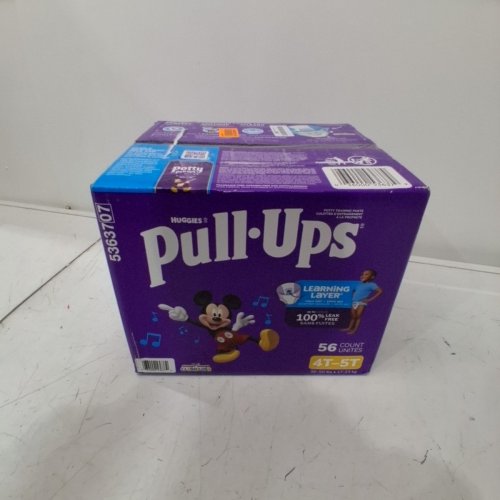 56PK BOYS HUGGIES PULL-UPS TRAINING PANTS - 4T-5T (38-50 LBS) - DISNEY JUNIOR MICKEY image 2