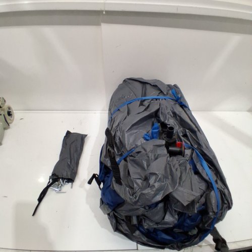 COLEMAN 8-PERSON MODIFIED DOME FULL FLY CAMPING TENT - 9FT X 12FT X 6FT-5" - BLUE (MODEL: 1985281) image 3