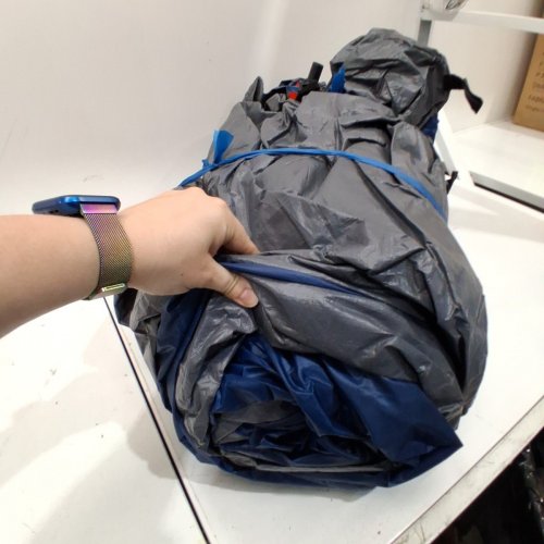 COLEMAN 8-PERSON MODIFIED DOME FULL FLY CAMPING TENT - 9FT X 12FT X 6FT-5" - BLUE (MODEL: 1985281) image 7