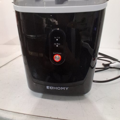 EUHOMY COUNTERTOP NUGGET ICE MAKER - MAKES 34LBS IN A DAY - BLACK (MODEL: IM-12S / IM002-NBL-CAEH) image 2
