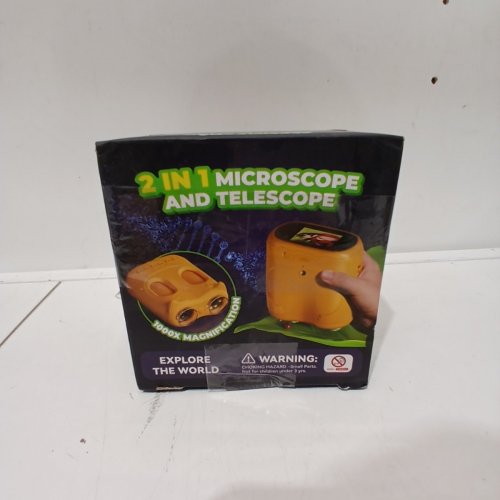 TEMODU 2-IN-1 MICROSCOPE AND TELESCOPE - 2" DISPLAY - 1000X DIGITAL ZOOM - PURPLE (MODEL: 387) image 5