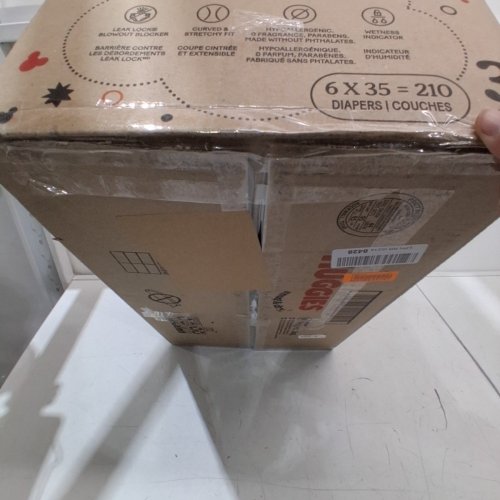 210PK HUGGIES SNUG AND DRY DIAPERS - SIZE 3 - WHITE image 2