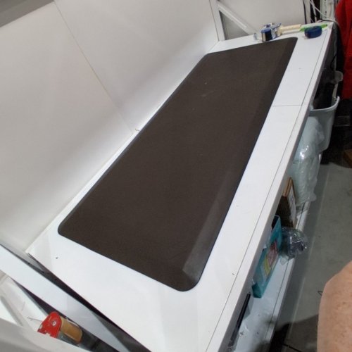 NOVAFORM ANTI-FATIGUE KITCHEN RUNNER MAT - 24" X 60" - BROWN (MODEL: 2096330) image 2