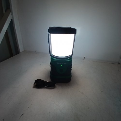 LEPRO LE RECHARGEABLE CAMPING LANTERN -1000LM -GREEN image 2