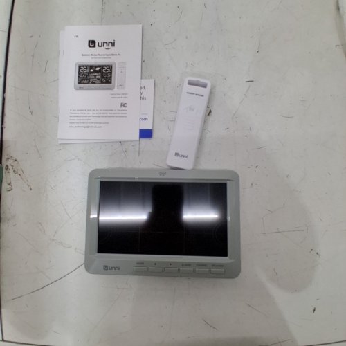 UNNI WEATHER STATION WITH ATOMIC CLOCK - GRAY (MODEL: UN0512) image 5