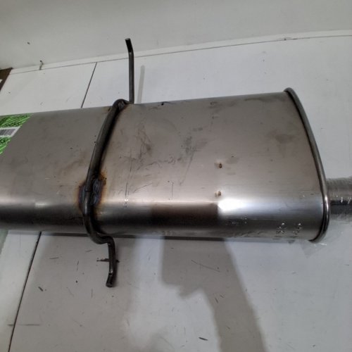 WALKER QUIET-FLOW STAINLESS STEEL MUFFLER - 2.25 INLET -STAINLESS STEEL (MODEL: 50055) image 4