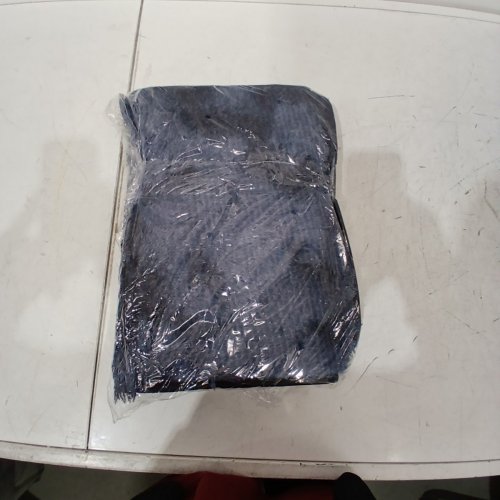 3PC SHAG BATHROOM RUG SET - BLUE image 6