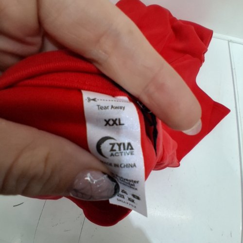 WOMEN'S ZYIA ACTIVE MIDTOWN SOLSTICE DRESS - XXL - RED (MODEL: 493B) image 3