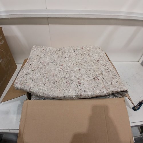 PADDED CARPET UNDERLAY - 8FT X 16FT - GRAY image 2