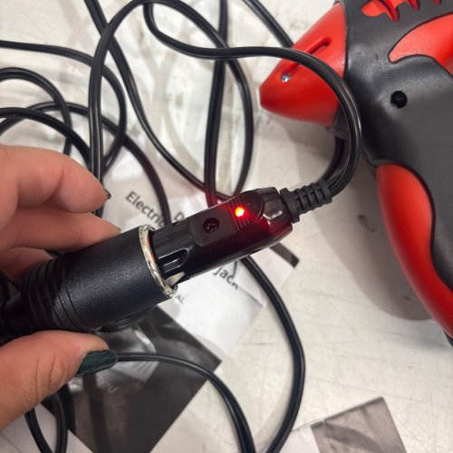 NUTRONICS ELECTRIC WRENCH & IMPACT DRIVER WITH 2 SLEEVES, 12 V - RED/BLACK image 2